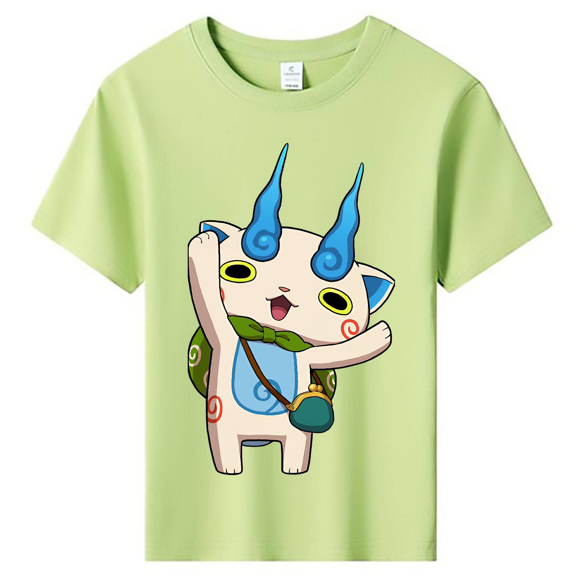 （画像用） 妖怪ウォッチ Yo-kai Watch 綿100％キッズTシャツ（フロントプリント）